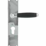 Deurkruk Met Schild Ton Model 1933 PC55 Glans Nikkel