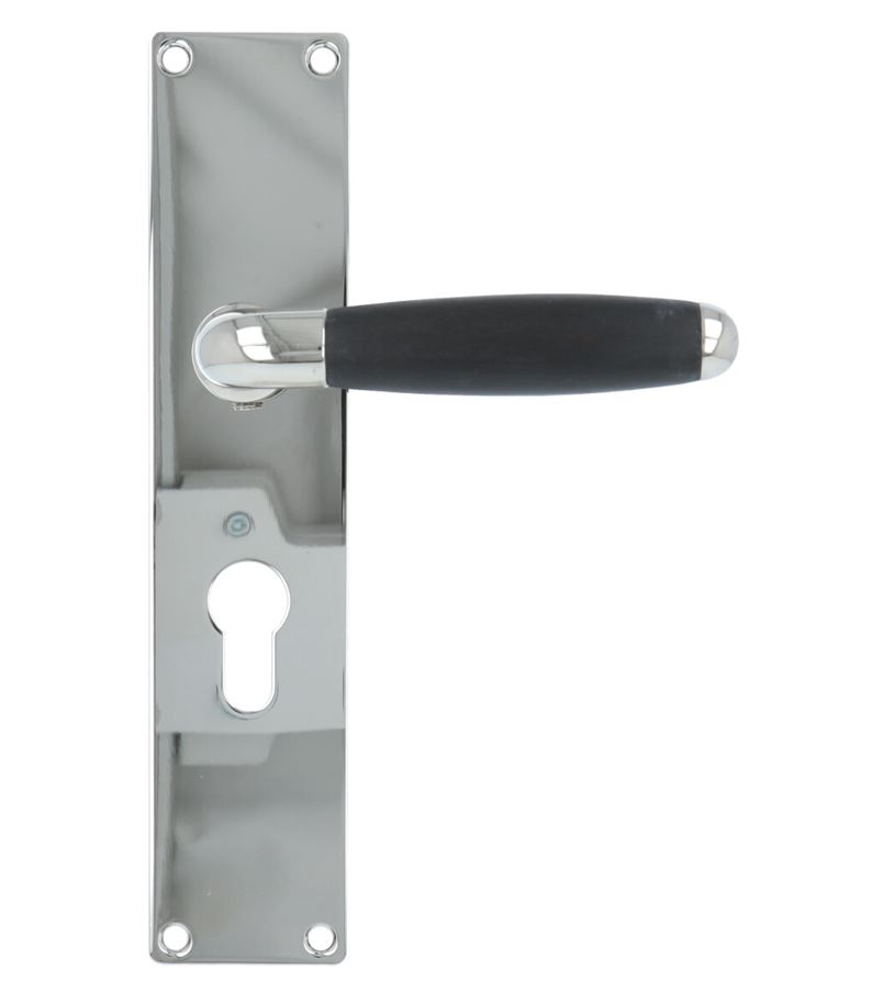 Deurkruk Met Schild Ton Model 1933 PC55 Glans Nikkel