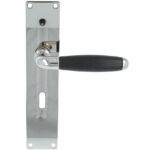 Deurkruk Met Schild Ton Model 1933 SL56 Glans Nikkel