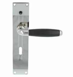 Deurkruk Met Schild Ton Model 1933 SL56 Glans Nikkel