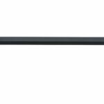 T-greep Zamac 160 mm Mat Zwart