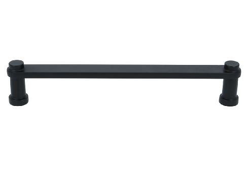 T-greep Zamac 160 mm Mat Zwart