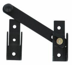 Luikoverslag 130 x 70 mm zwart