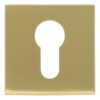 PC-Plaatje Vierkant 53x53x10 PVD Mat Goud