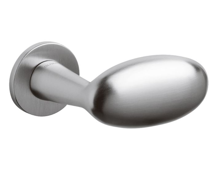 Olivari deurknop Blindo draaibaar rechts chroom mat