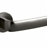 Olivari deurkruk Diva op rozet antraciet mat titaan PVD