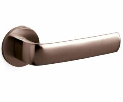 Olivari deurkruk Diva op rozet brons mat titaan PVD