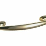 Greep Wig 96 mm messing gepolijst