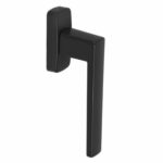 Draaikiepgarnituur Recht Model Aluminium Zwart