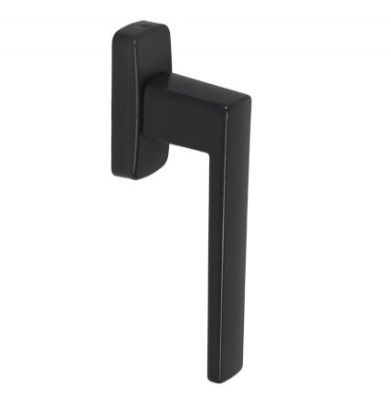 Draaikiepgarnituur Recht Model Aluminium Zwart