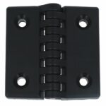 Opliggend kunststof scharnier PA 96x96 mm