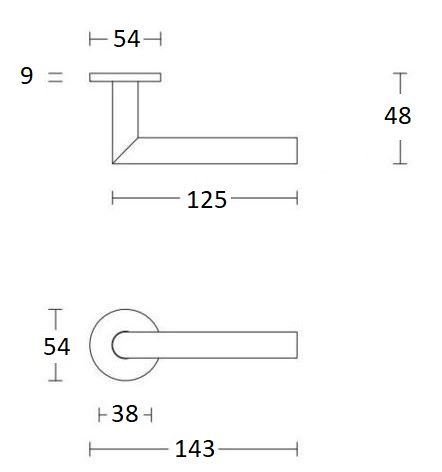Deurkruk Peter Zwart op Ronde Rozet