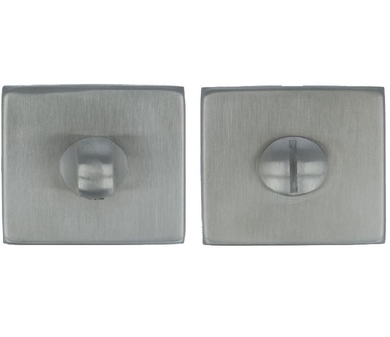 WC-sluiting 53x53x8 mm Vierkant RVS