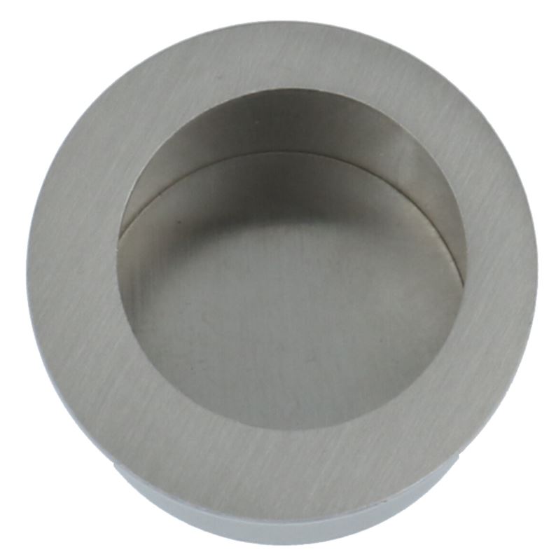 Schuifdeurkom rond 29 mm RVS