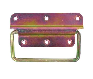 Kistgreep 110x53 mm Geel Verzinkt