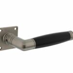 Deurkruk Ton 212 met vierkant rozet RVS