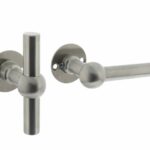 Deukruk L/T Bol met ronde rozet Ø42 mm