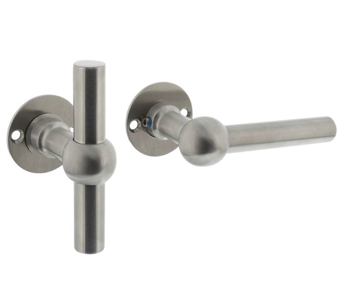 Deukruk L/T Bol met ronde rozet Ø42 mm