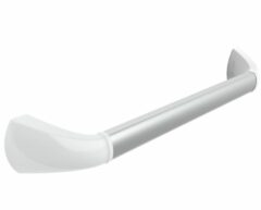 Secucare Wandbeugel 600 mm Blank Geanodiseerd/Mat Wit