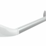 Secucare Wandbeugel 400 mm Blank Geanodiseerd/Mat Wit