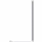 Secucare Wandbeugel hoek 90° Blank Geanodiseerd/Mat Wit