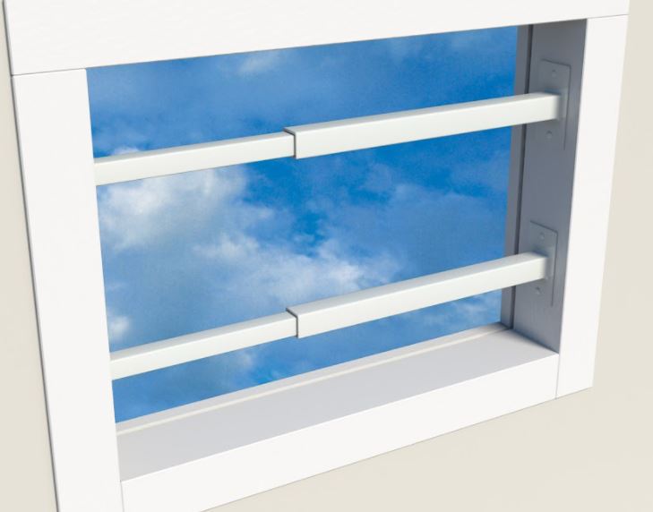 SecuBar Barrierestang Duo 310-550 mm