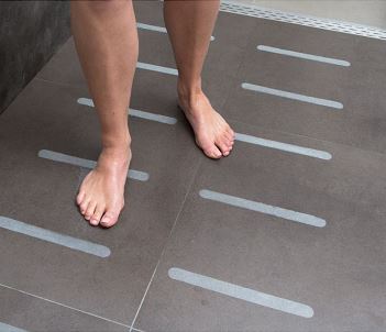 Secucare Anti Slip Stickers Langwerpig Transparant 25 x 245 mm