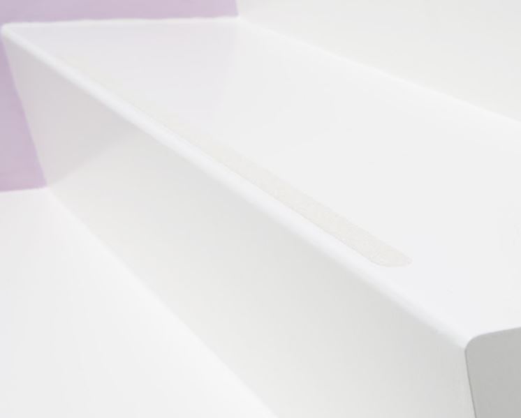 Secucare Anti Slip Stickers Langwerpig TBV Trap Wit 19 x 600 mm