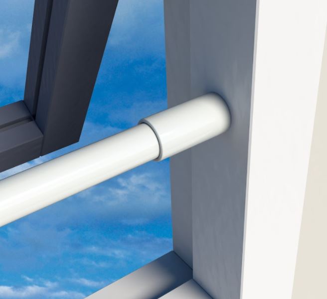 SecuBar Barrierestang in de dag Twist 990 mm