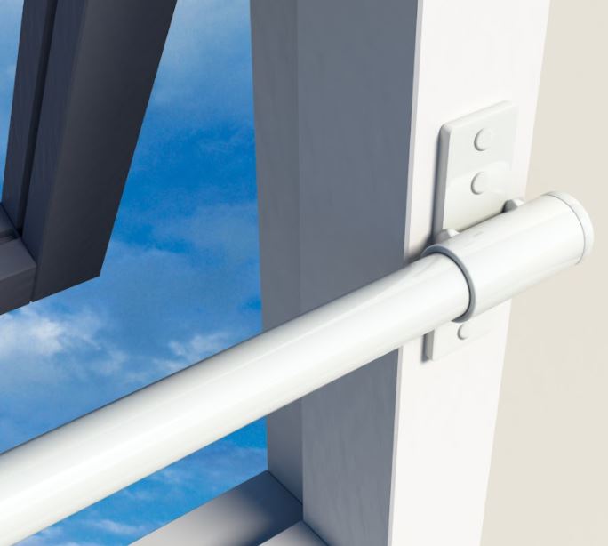 SecuBar Barrierestang op de dag Twist 990 mm