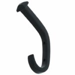 Kapstokhaak spijkermodel ijzer zwart