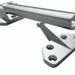 Secumax Kierstandhouder Binnendraaiend Geborsteld RVS