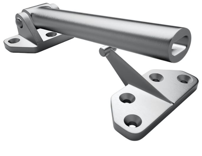 Secumax Kierstandhouder Binnendraaiend Geborsteld RVS