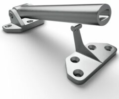 Secumax Kierstandhouder Buitendraaiend Geborsteld RVS