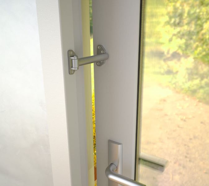 Secumax Kierstandhouder Buitendraaiend Geborsteld RVS