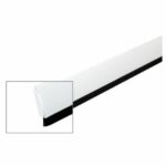 Door-line tochtstrip opbouw 950 mm wit