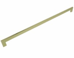 Greep Recht Zamac 448 mm Messing Gepolijst