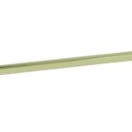 Greep Recht Zamac 256 mm Messing Gepolijst