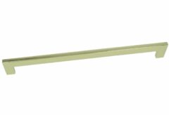 Greep Recht Zamac 256 mm Messing Gepolijst