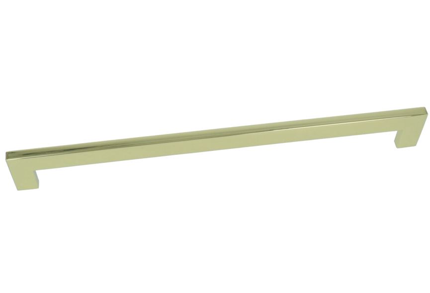 Greep Recht Zamac 256 mm Messing Gepolijst