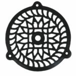 Rooster ijzer zwart 110 mm