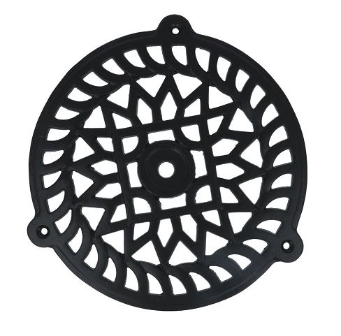 Rooster ijzer zwart 180 mm