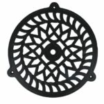 Rooster ijzer zwart 200 mm