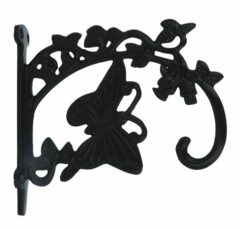 Plantenhanger IJzer Zwart Vlinder 171x185 mm