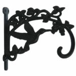 Plantenhanger IJzer Zwart Vogel 171x185 mm