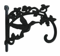 Plantenhanger IJzer Zwart Vogel 171x185 mm