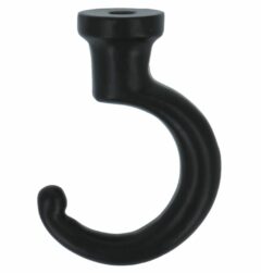 Haak IJzer zwart 28 mm