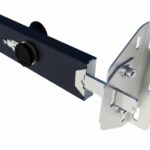 SecuMax Garagedeurbeveiliging - Sectionaal - Cilinder (buiten) - Knop (binnen)