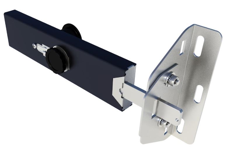 SecuMax Garagedeurbeveiliging - Sectionaal - Cilinder (buiten) - Knop (binnen)