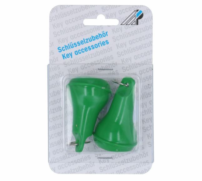 Hotelbal plastic groen 2 stuks